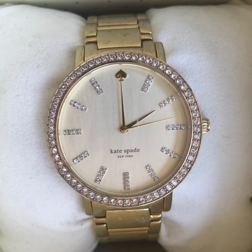 Kate Spade Grammercy gold watch